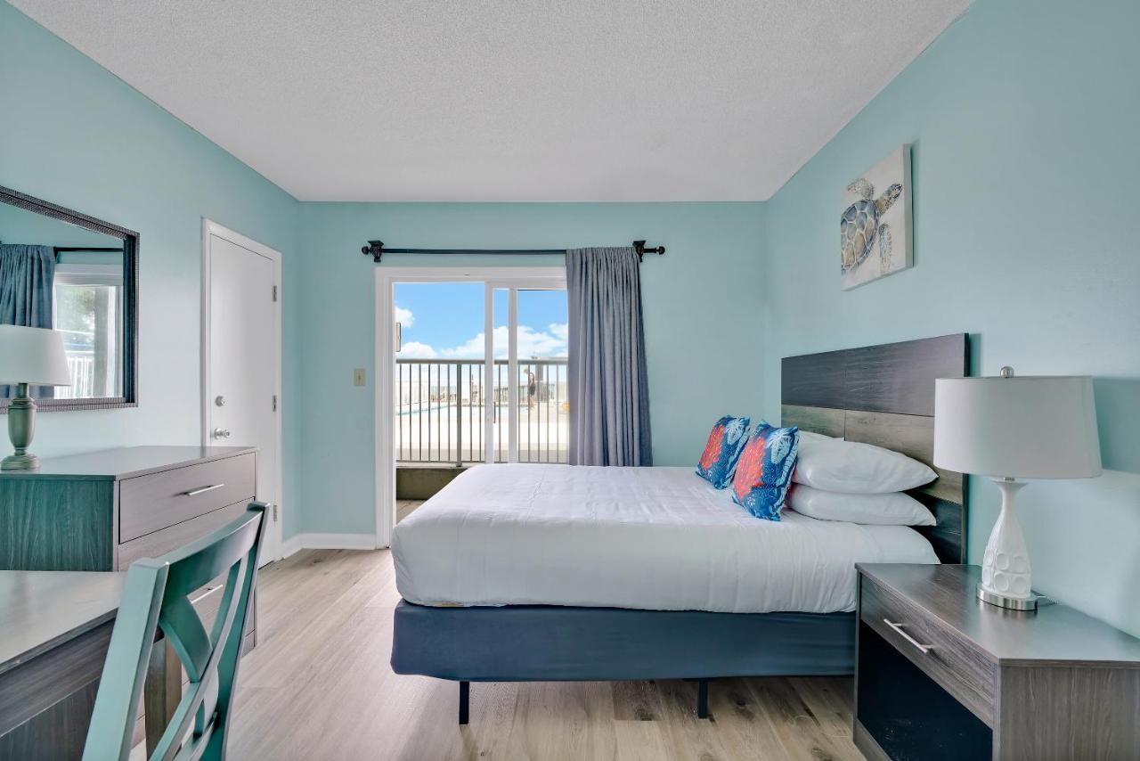 Admiral'S Quarters Motel Kure Beach Bagian luar foto